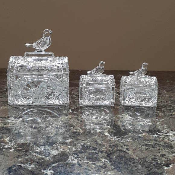 Vintage Hofbauer Byrdes Crystal Collection Bundle - Picture 3 of 5